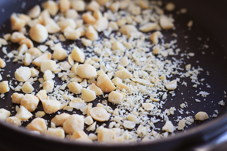 macadamianoten grof gehakt