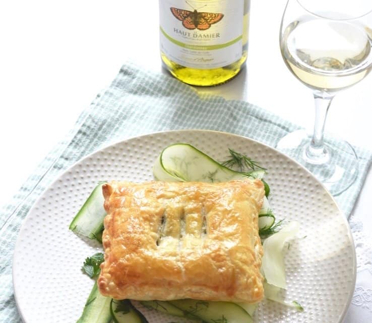 Zalmpakketje met spinazie