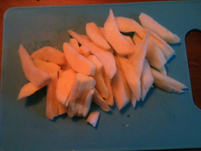 Gebakken winterfruit