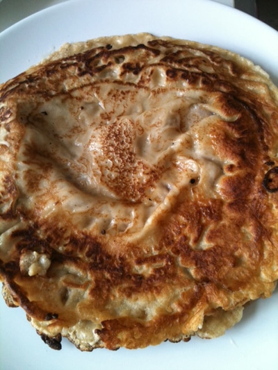 Pannenkoeken met kwark