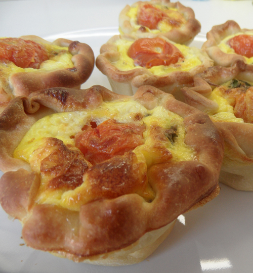 Mini quiches