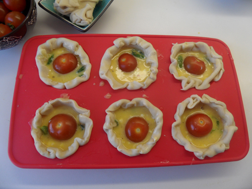 Mini quiches