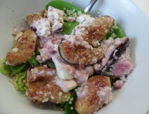 Salade met vijgen