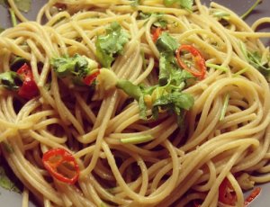 Mmm, een echte Italiaanse pasta-klassieker!