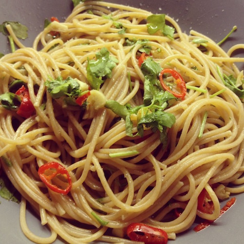 Mmm, een echte Italiaanse pasta-klassieker!