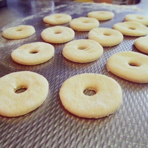 Al het deeg is uitgestoken.