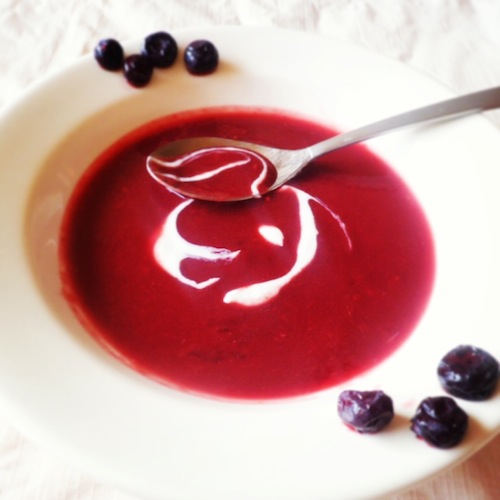 Dit soepje ziet er niet alleen mooi uit, het is ook onwijs lekker en gezond!