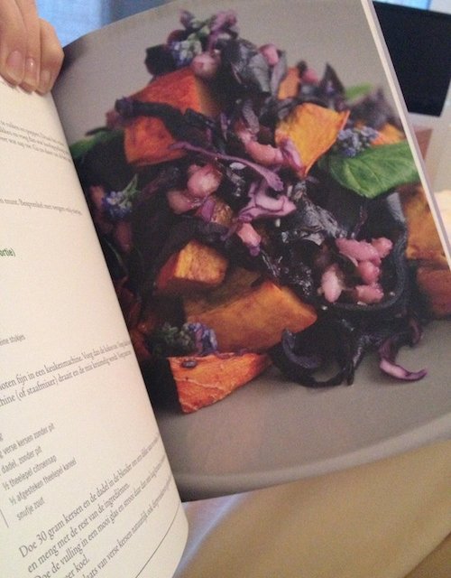 Zo ziet het recept er in het boek uit.