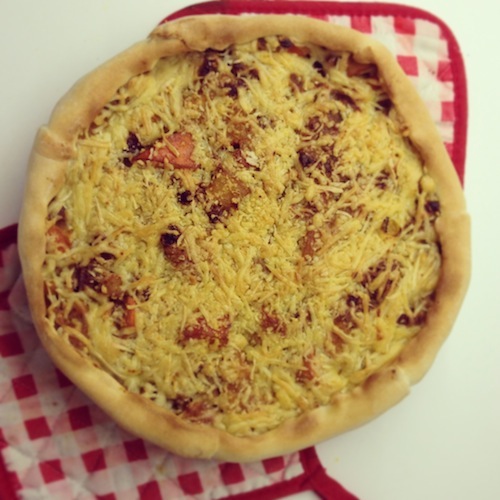 Klaar! Oooh, dit is zo lekker.