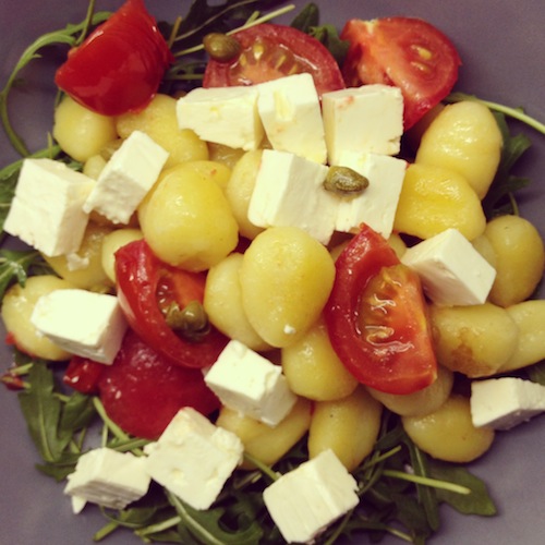 Gnocchi op mediterrane wijze. Een toppertje!