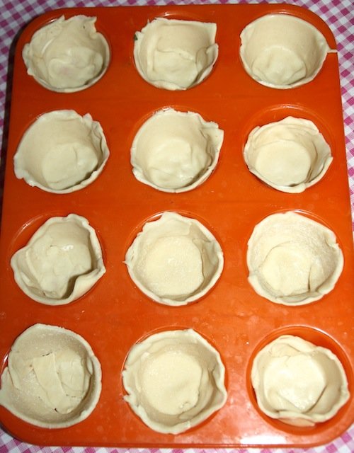 Mini quiche Lorraine,