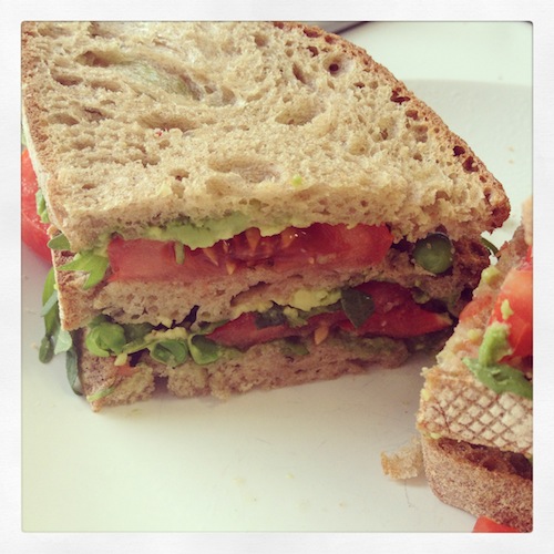 Vegan sandwich