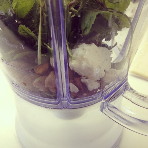 Filodeeghapjes met feta