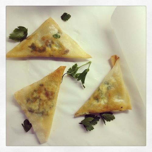 Filodeeghapjes met feta