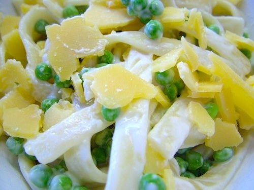 Romige tagliatelle