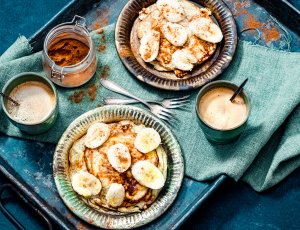 hoofdfoto Skinny bananenpannekoekjes