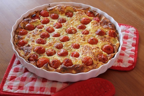 Tomatenclafoutis