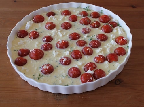 Tomatenclafoutis