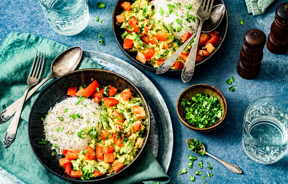 Zelfgemaakte Thaise curry