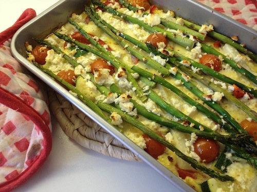 Asperge frittata