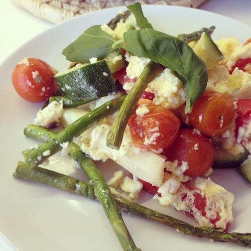 Asperge frittata
