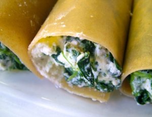 Cannelloni spinazie ricotta