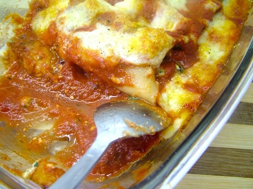 Cannelloni spinazie ricotta