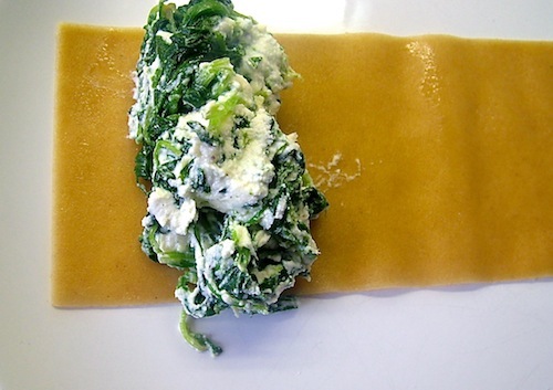 Cannelloni spinazie ricotta