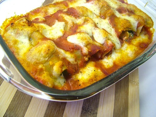 Cannelloni spinazie ricotta