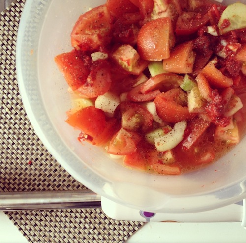 Recept gazpacho