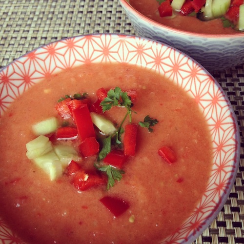 Recept gazpacho
