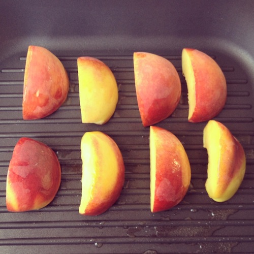 Salade Gegrilde Perzik