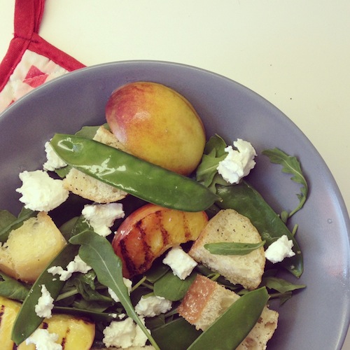 Salade Gegrilde Perzik