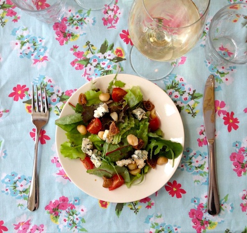 Salade met macademia