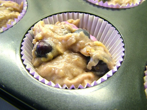 Muffins met sojayoghurt