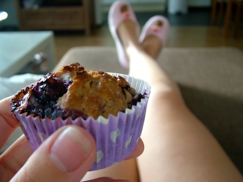 Muffins met sojayoghurt