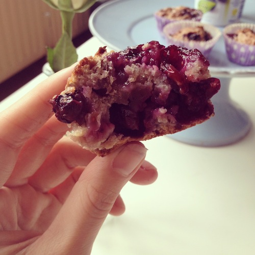 Muffins met sojayoghurt