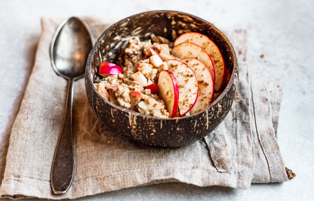 Appeltaart-havermout