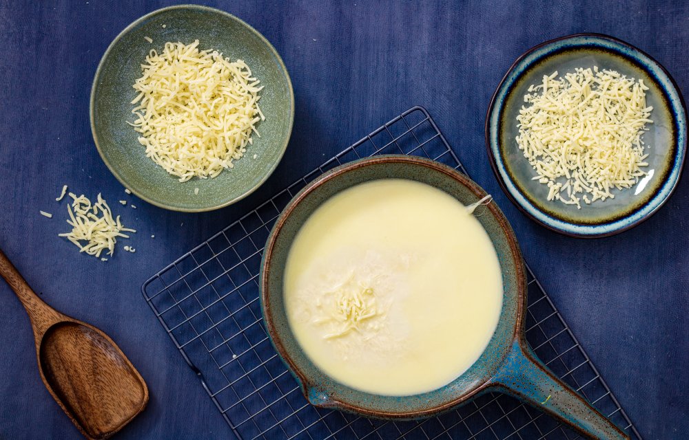 Kaasfondue zelf maken