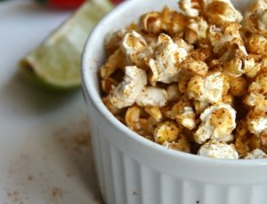 Chili limoen popcorn