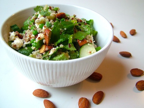 Quinoa met amandelen