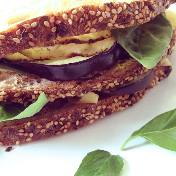 Aubergine Sandwich