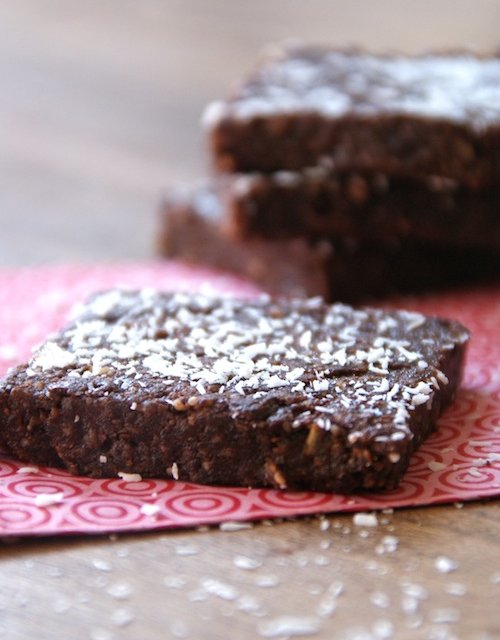 Easy vegan brownie, eet smakelijk!