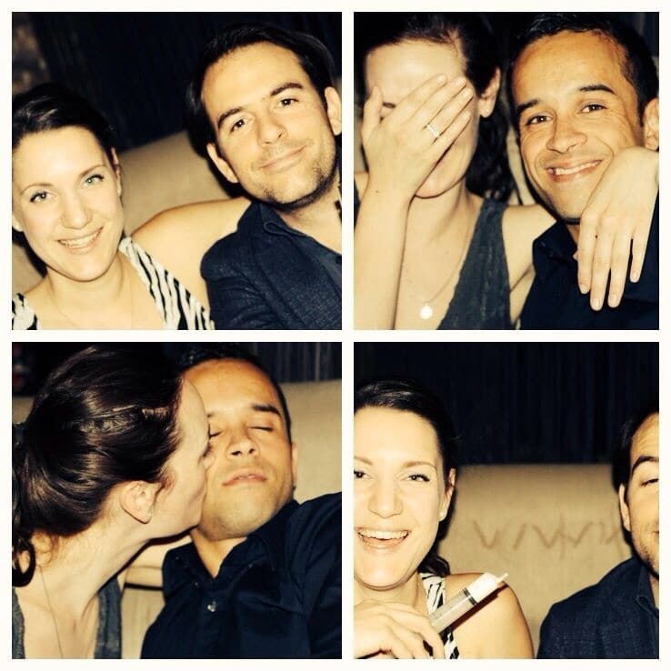 En het werd later, en later. En er kwam nog een spuit met room op tafel.