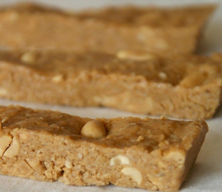 Verantwoord snacken met deze pinda repen!