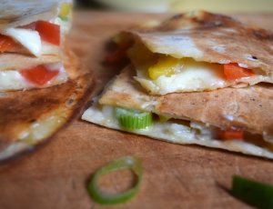 Quesadilla's met mango