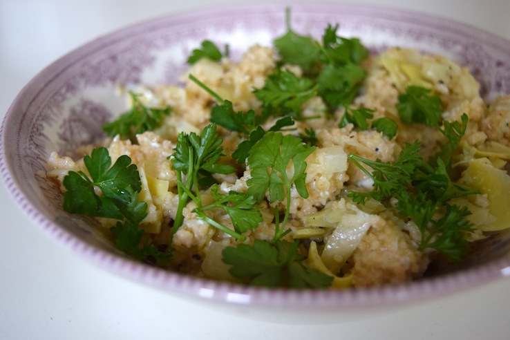 Couscous met artisjok