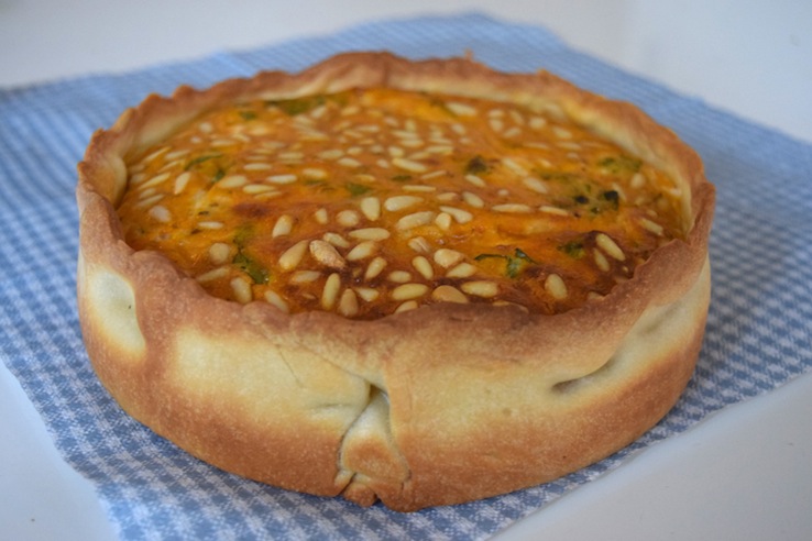 Oranje quiche