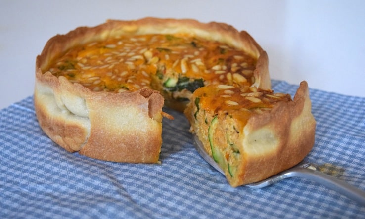 Oranje quiche