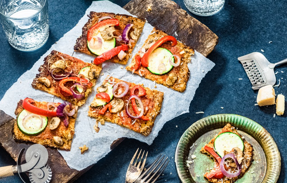 skinny bloemkoolpizza